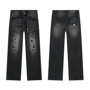Stylish Black Distressed Men Jeans